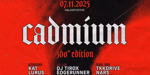CADMIUM 360grad Edition