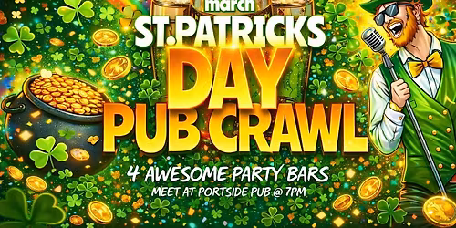Official St Patrick's DAY Pub Crawl - Vancouver 2026