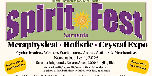 Spirit Fest™ Metaphysical & Crystal Expo - Sarasota
