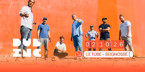 Dub Inc en concert au Tube le 2 octobre 2026 !