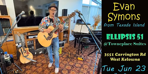 Evan Symons at Ellipsis 51 at Towneplace Suites in West Kelowna