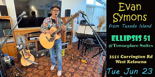 Evan Symons at Ellipsis 51 at Towneplace Suites in West Kelowna