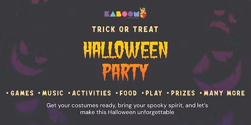 HALLOWEEN PARTY @ KABOOM