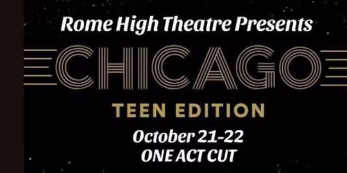 CHICAGO TEEN EDITION: ONE ACT CUT