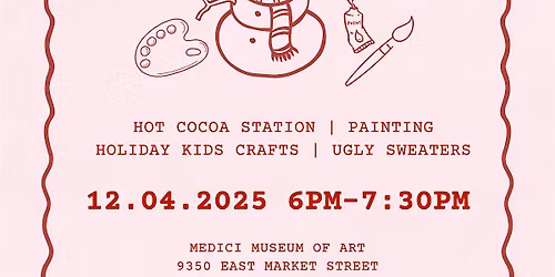 Snowman Paint and Sip