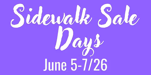 Sidewalk Sale Days
