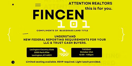 FINCEN 101: Understand NEW Federal Reporting Requirements