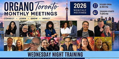 ORGANO TORONTO MONTHLY TRAINING