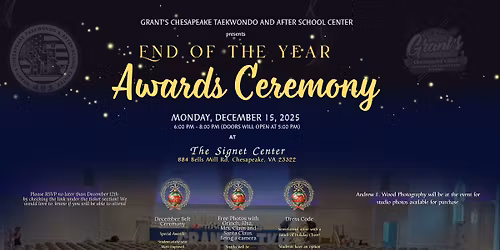 Grant's Annual Awards Ceremony 2025 [PRIVATE EVENT]