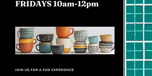 Coffee & Clay Fridays at Viridian Art- Woodland Hills