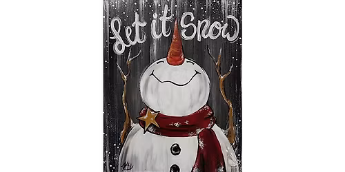 Happy Festive Snowman - Paint and Sip in San Antonio | Classpop!\u2122