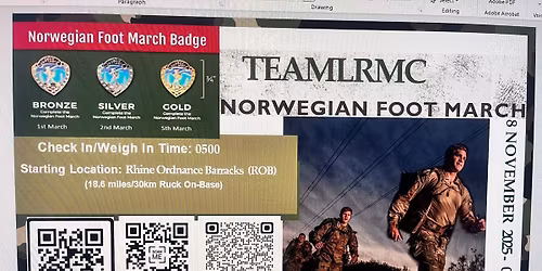LRMC Norwegian Foot March