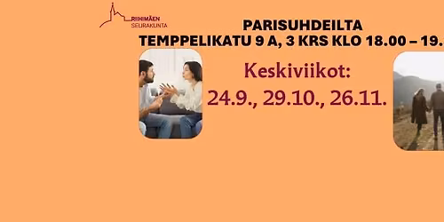 Parisuhdeilta kerran kuukaudessa.