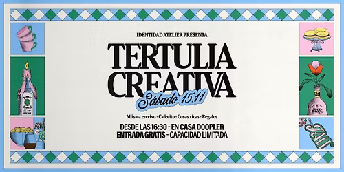 Tertulia Creativa por Identidad Atelier