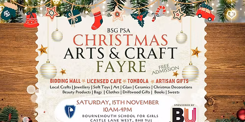 BSG Xmas Arts and Craft Fayre
