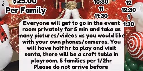 Sensory Safe Pictures With Santa