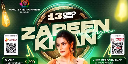 MEET & GREET PARTY WITH ZAREEN KHAN IN CHICAGO