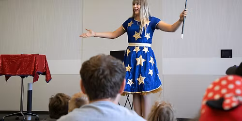 Mikayla Oz Magic Show at Ladd Library