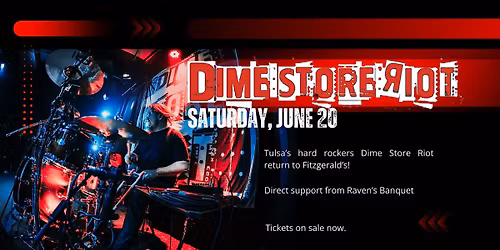 Dime Store Riot Takes Over Fitzgerald's!