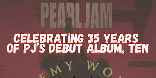 Jeremy presents PJ's TEN album (+AIC\/SG hits) at Society Garden