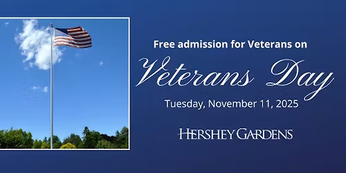 Veterans Day - Free admission for Veterans