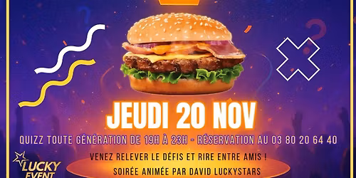 Burger Quizz 