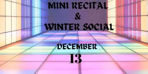 SwaywithSur Winter Social Mini Recital 