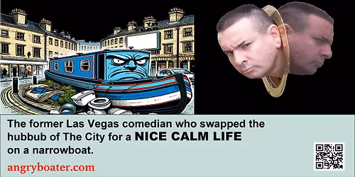 C4's Angry Boater (Narrow Escapes)  live in Chester