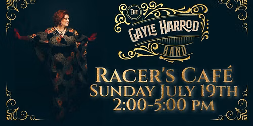 Sunday Funday with the Gayle Harrod Band at Racer's Caf\u00e9
