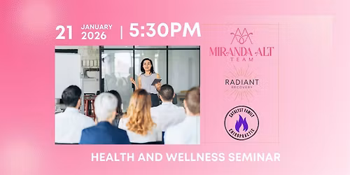 Health and Wellness Seminar