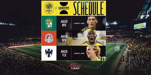 Leagues Cup: Phase One - Nashville SC vs. Club Leon FC