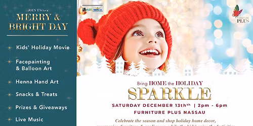 Furniture Plus Bring HOME the Sparkle Merry & Bright Day!