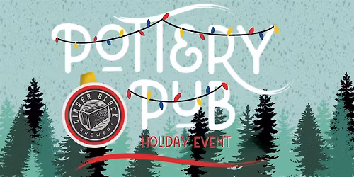 Holiday Sip & Glaze at Cinder Block!