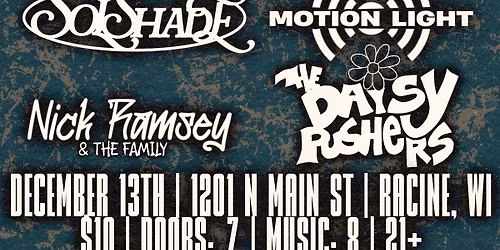 A Very Special Christmas with Vacant Voice, Solshade, Motion Light, & MORE!