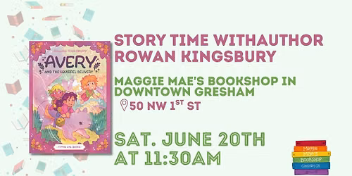Story Time with Author Rowan Kingsbury