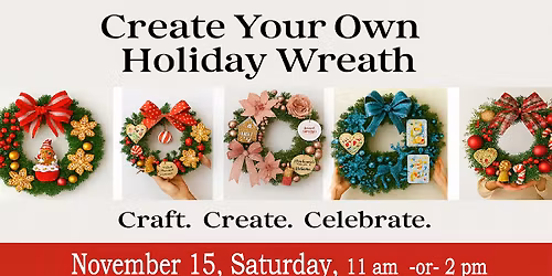 Create Your Own Holiday Wreath