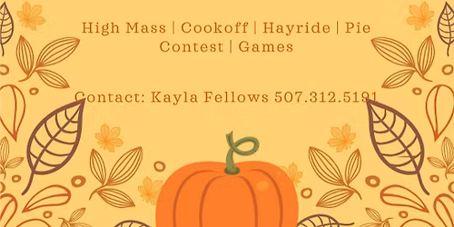 St. Joseph's of Harmony Fall Festival 