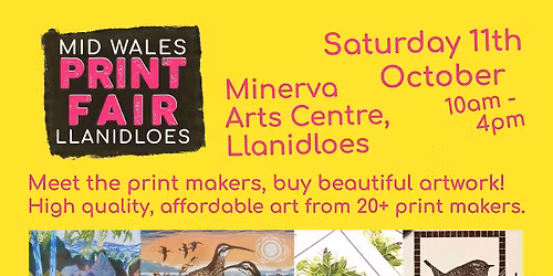 Mid Wales Print Fair 2025