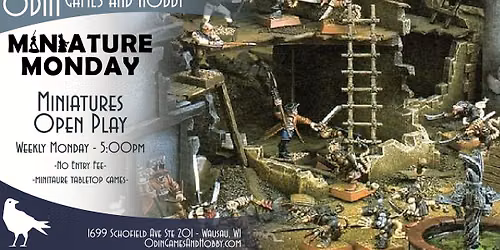 Miniature Monday - Get Together and Play - Weekly Event!