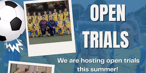 Open Trials (Women's 16+)