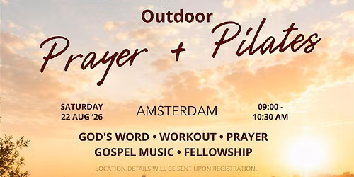 Outdoor Prayer + Pilates Amsterdam