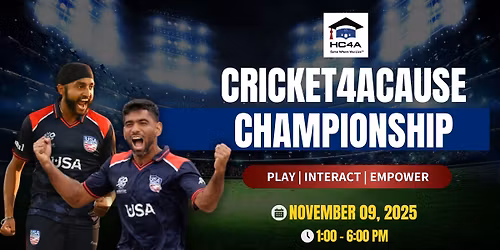 Cricket4ACause Championship\ud83c\udfcf