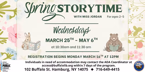 Spring Story Time
