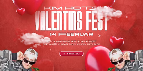 Kim Hot - Kongens Julefest (Koncertdato rykket til 20 December))