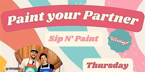 \u201cPaint your Partner\u201d Sip N\u2019 Paint at Tapster Philly (21+)