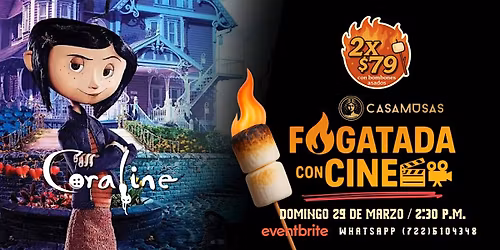 CORALINE y la puerta secreta | Fogatada con Cine