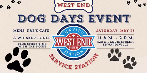 West End Service Station Dog Days Adoption Event