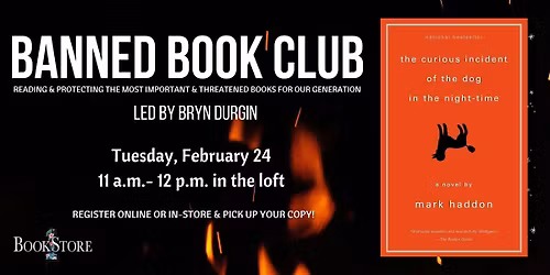 Banned Book Club: "The Curious Incident of the Dog in the Night-Time"