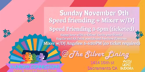 Rainbow Connections: Speed Friending