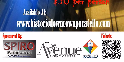 Haunted Tour Saturdays 7:30pm